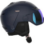 Skijaška kaciga Salomon Icon Lt Visor plava WisteriaNavy