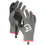 Ženske rukavice Ortovox Fleece Light Glove W siva DarkGrayBlend