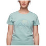 Ženska majica Black Diamond Summit Scribble Tee plava
