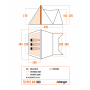 Obiteljski šator Vango Teepee Air 300