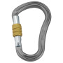 Karabiner Rock Empire Carabiner HMS Magnum Screw siva Grey