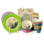 Set za piknik EcoSouLife Piknikový Set EcoSouLife pro 4 mješavina boja