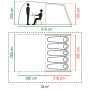 Obiteljski šator Coleman Waterfall 5