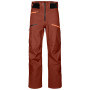 Muške hlače Ortovox 3L Deep Shell Pants crvena ClayOrange