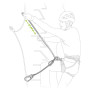 Kočnica za mehanički prusik Petzl Scorpio Eashook
