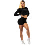 Ženski top Nebbia Seamless Long Sleeve Crop Top Power