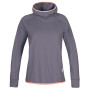 Ženska funkcionalna dukserica Hannah Nyma Hoody siva gray ridge mel