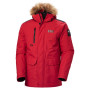 Muška zimska jakna Helly Hansen Svalbard Parka crvena Red