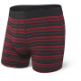Bokserice Saxx Platinum Boxer Brief Fly crna/crvena Black/RedTidalStripe