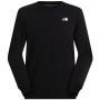 Muška majica The North Face Evolution Simple Dome Regular Long-Sleeve Tee crna TNF BLACK