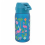 Dječja boca Ion8 Leak Proof Blue Flamingos 400ml