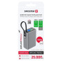 Power bank eksterne baterije Swissten 25000 mAh Airplane friendly power bank