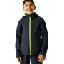Dječja softshell jakna Regatta Haydenbury Navy (Wild Lime)