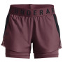 Ženske kratke hlače Under Armour Play Up 2-in-1 Shorts Ljubičasta