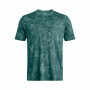 Muške funkcionalne majice Under Armour Rush Energy Print SS plava/zelena HydroTeal/HydroTeal