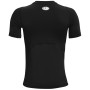 Dječja funkcionalna majica Under Armour UA HG Armour SS Black