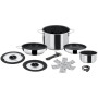 Set posuđa Brunner Academy Vacum High 7+1 srebrena