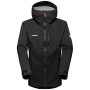 Muška jakna Mammut Kento HS Hooded Jacket Men crna/bijela Blackwhite