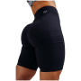Ženske kratke hlače Nebbia High-Waist Shorts with Pockets Primal crna BLACK