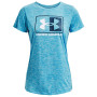 Ženska majica Under Armour Tech Twist Box LU SSC plava