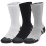 Set čarapa Under Armour Performance Tech 3pk Crew siva Mod Gray / White / Jet Gray