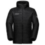 Muška jakna Mammut Broad Peak Light IN Hooded Jacket Men crna black 0001