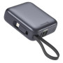 Power bank eksterne baterije Swissten 10000 mAh USB-C / Lightning crna black