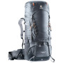 Ruksak Deuter Aircontact 55 + 10 (2020) crna GraphiteBlack