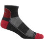 Muške čarape Darn Tough 1715 1/4 Lightweight siva/crvena team dtv