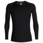 Muške funkcionalne majice Icebreaker Mens 150 Zone LS Crewe crna Black/Mineral
