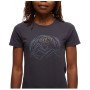 Ženska majica Black Diamond Summit Scribble Tee crna