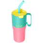 Termos Klean Kanteen Rise 26oz Tumbler (w/ Flip Straw Lid) ružičasta Turquoise Kaleidoscope