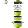 Set lonaca Brunner Popote Juniper 7+1 Ø 20 cm
