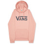 Ženska dukserica Vans Wm Drop V Logo Hooie ružičasta