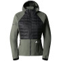 Ženska jakna The North Face W Ma Lab Hybrid Thermoball Jkt Sht - Eu zelena/crna