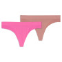 Ženske gaćice Puma 3D Knit Sport Strings 2P ružičasta dusty pink