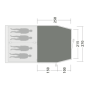 Tepih Outwell Cozy Carpet Nevada 4
