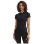 Ženska funkcionalna majica Under Armour UA Vanish Seamless SS crna Black / Steel / Steel