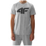 Muška majica 4F Tshirt M1155 svijetlo siva Cold Light Grey Melange