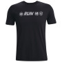 Muška majica Under Armour Run Anywhere SS crna