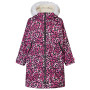 Dječji nepromočivi kaput Regatta Junior Waterproof Changing Robe Pro Pink ružičasta ExPinkLeop