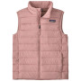 Dječji prsluk Patagonia K's Down Sweater Vest - Fuzzy Mauve ružičasta Fuzzy Mauve