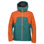 Muška jakna Salomon Outline Gore-Tex 2.5L M plava/narančasta RedOrange