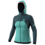 Ženska jakna Dynafit Tour Wool Thermal W Hoody plava/zelena