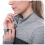 Ženska funkcionalna majica Sensor Merino Bold dl. rukáv zip