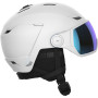 Skijaška kaciga Salomon Icon Lt Visor bijela White(PantoneBrightWhite)