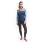 Ženska funkcionalna majica Sensor Merino Bold dugi rukav s patentnim zatvaračem