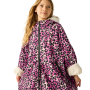 Dječji nepromočivi kaput Regatta Junior Waterproof Changing Robe Pro Pink