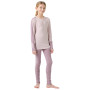 Dječji funkcionalni set Helly Hansen Jr Lifa Merino Midweight Set Purple Clay
