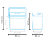Prijenosni hladnjaci Mestic Thermo electric MTEC-28 AC/DC